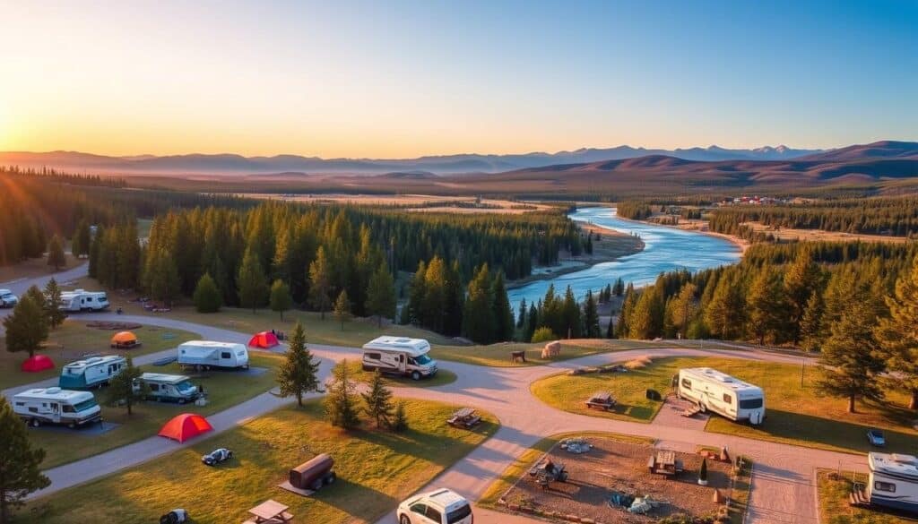 Yellowstone RV parks