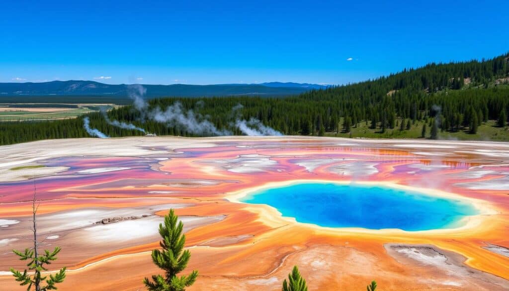 best hot springs in Yellowstone