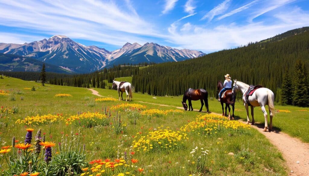 horseback riding near yellowstone national park