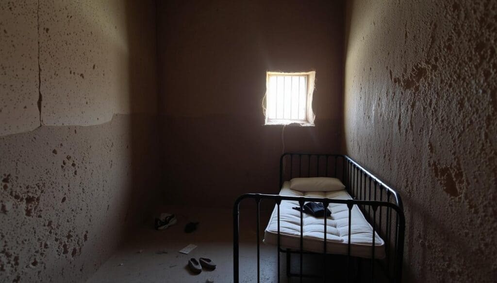 prison life behind adobe walls