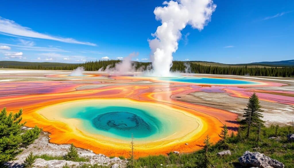 thermal features yellowstone national park