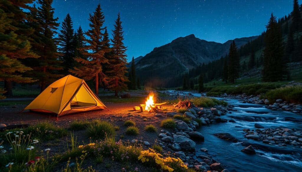 yellowstone backcountry camping