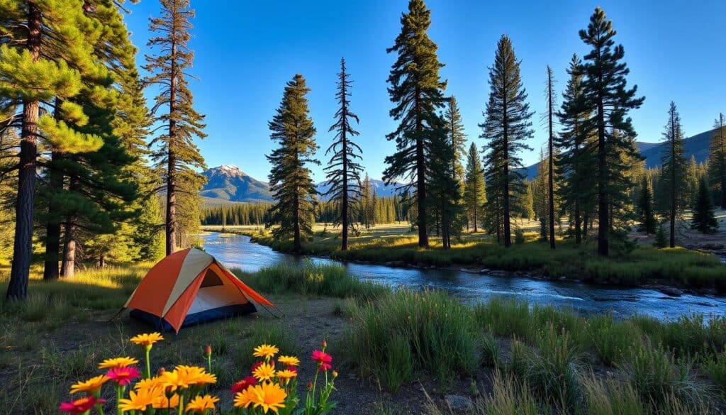 yellowstone backcountry camping