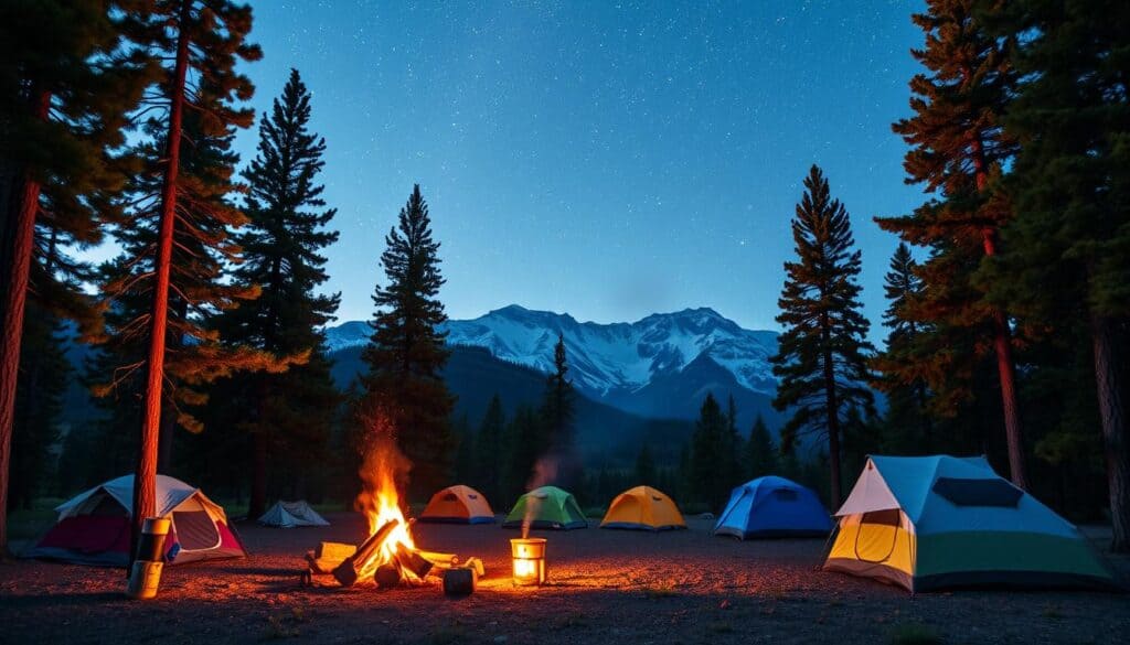 yellowstone camping