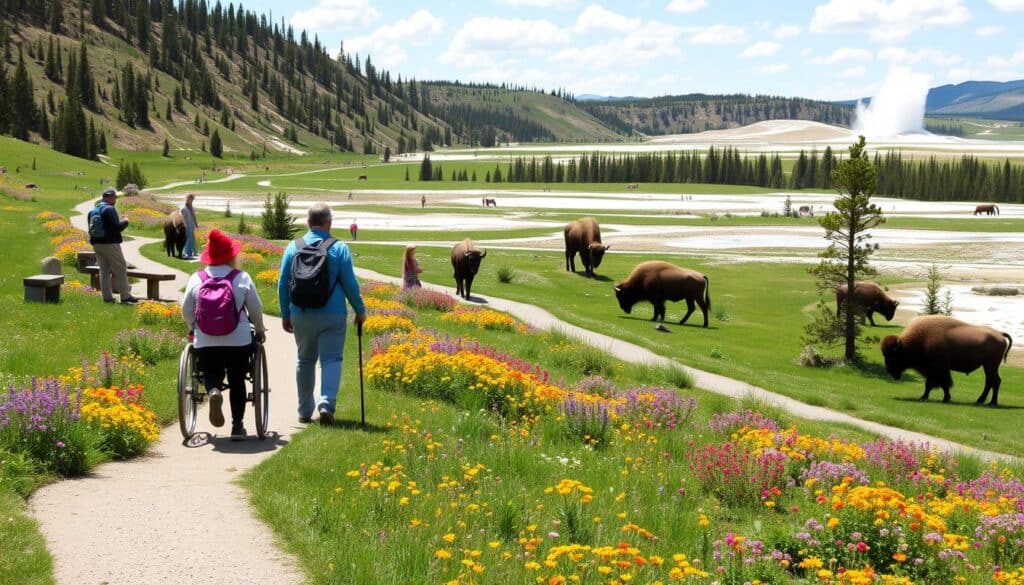 yellowstone national park accessibility