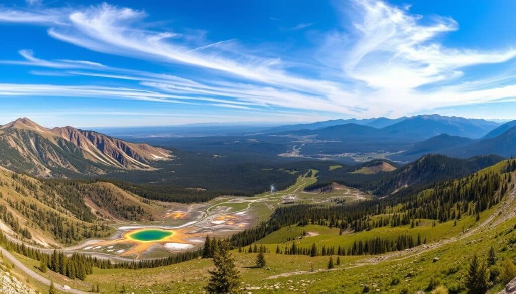 yellowstone national park altitude