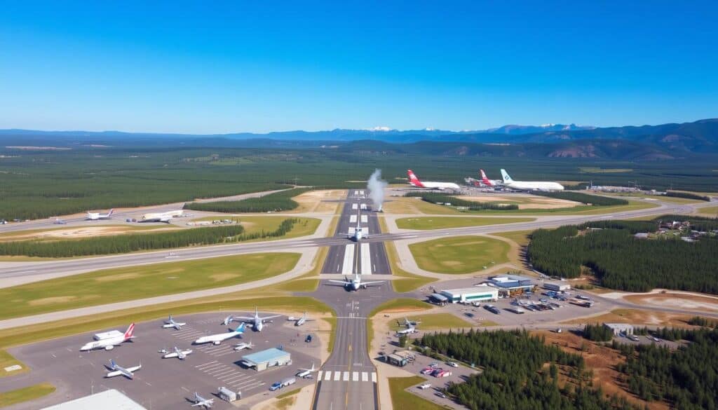 yellowstone national park flights