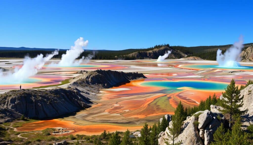 yellowstone national park geysers