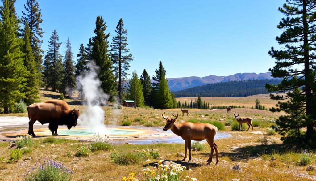 yellowstone park wildlife