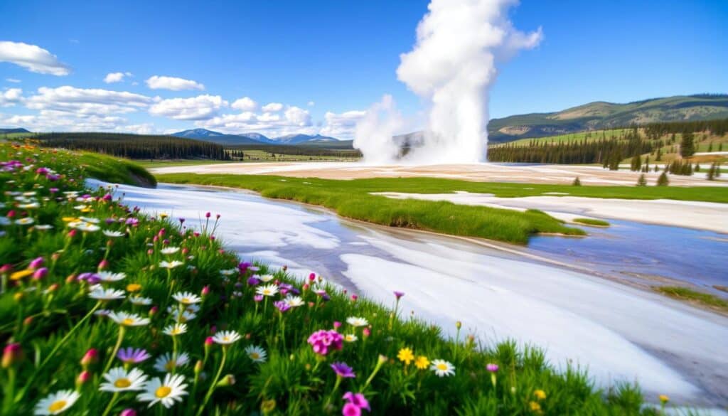 yellowstone spring weather