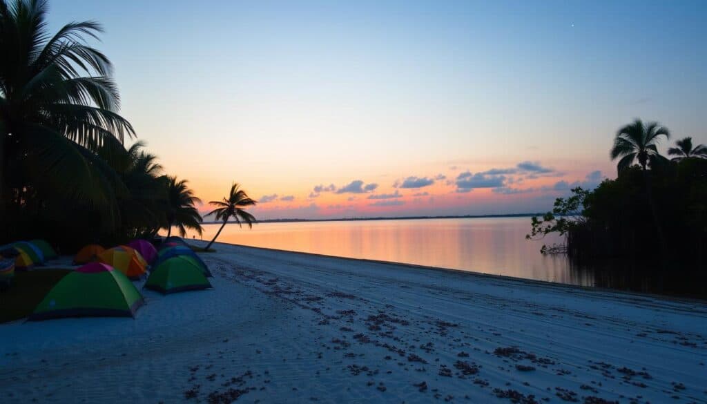 Anclote Key Preserve State Park camping