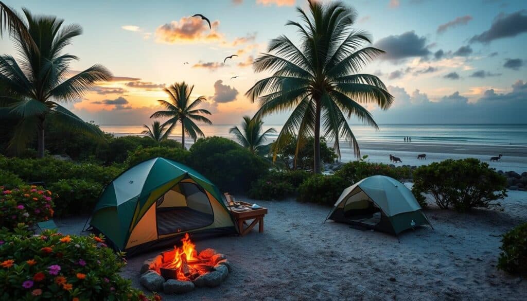 Cayo Costa State Park camping