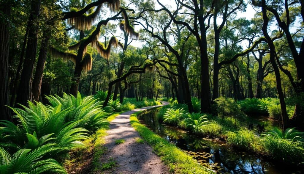 Florida swamp trails