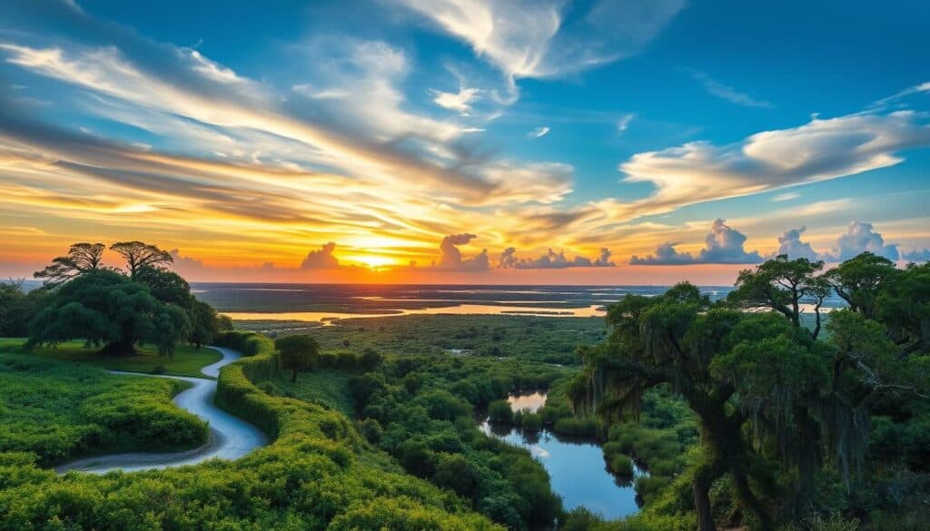 Fort George Island scenic overlook