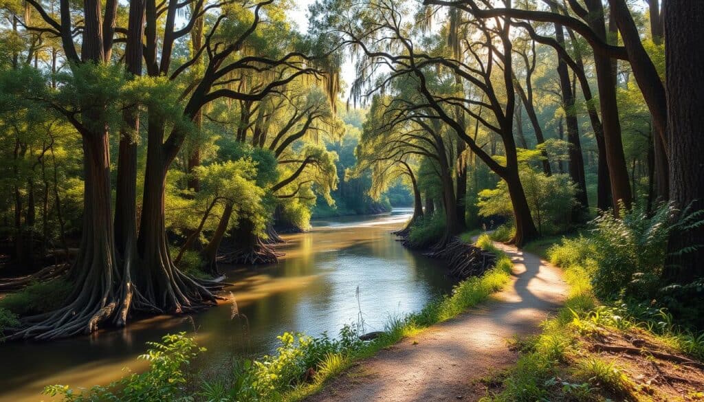 Hiking trails Suwannee River