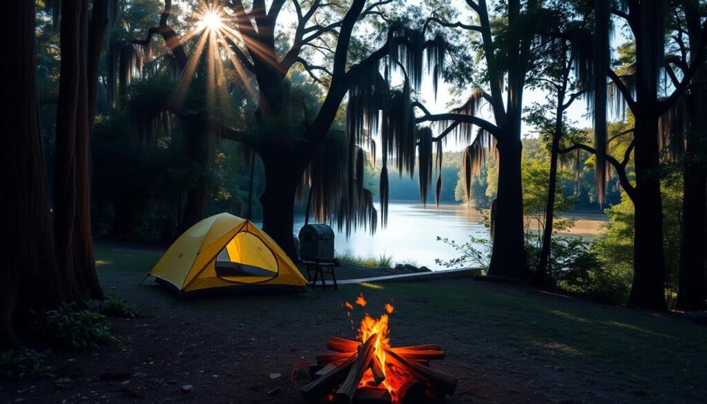 Suwannee River camping