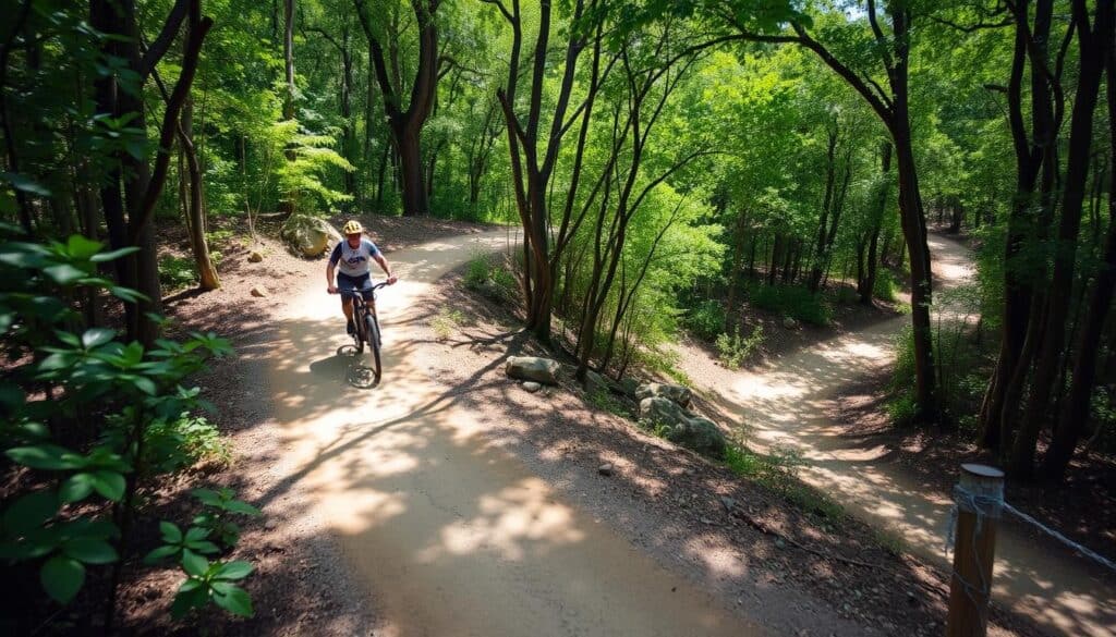 Trail biking in Tallahassee