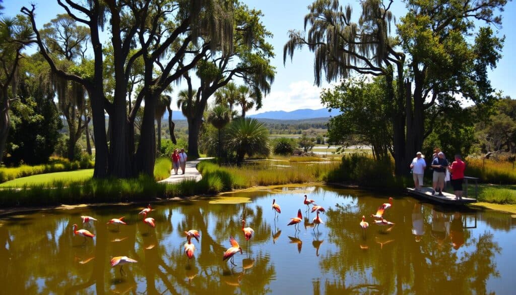 Wildlife viewing at Seabranch Preserve State Park