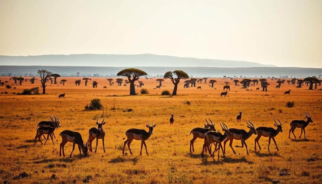 Wildlife viewing in Savannas Preserve