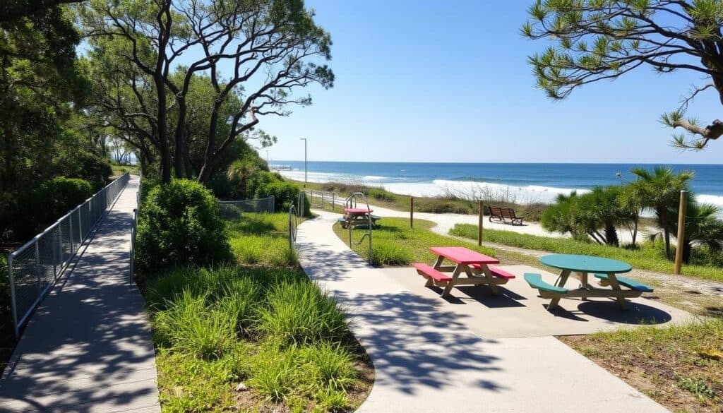 accessibility at Curry Hammock State Park