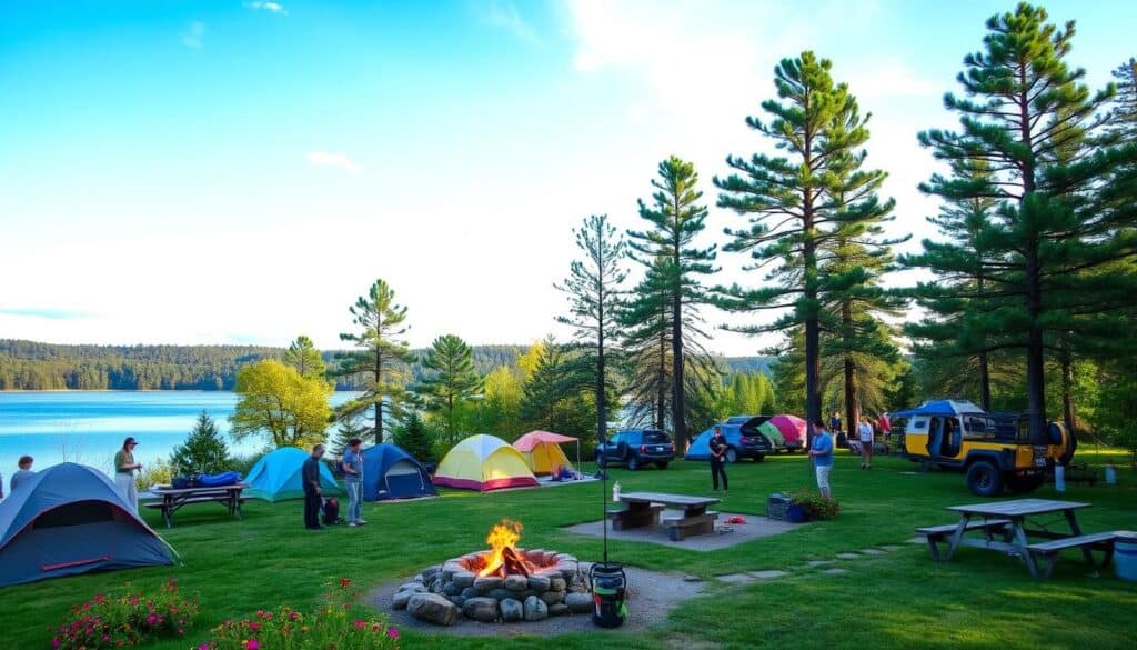 camping options