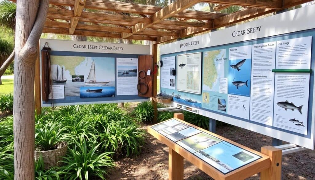 educational exhibits Cedar Key