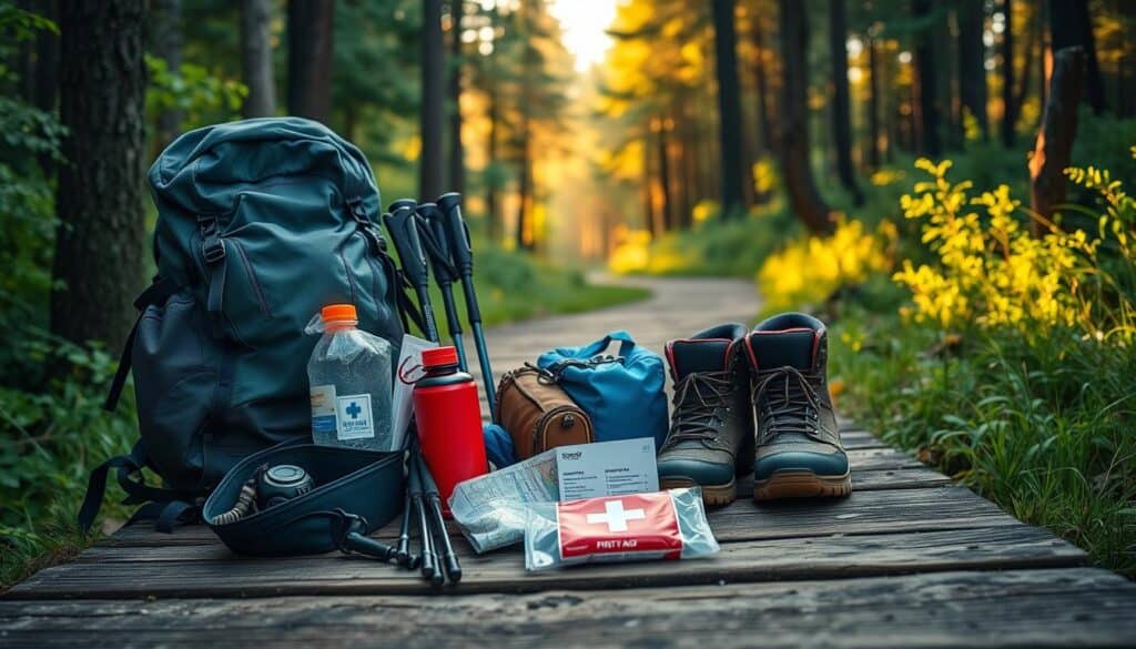 hiking gear