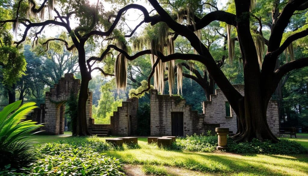 historic ruins of Bulow Plantation