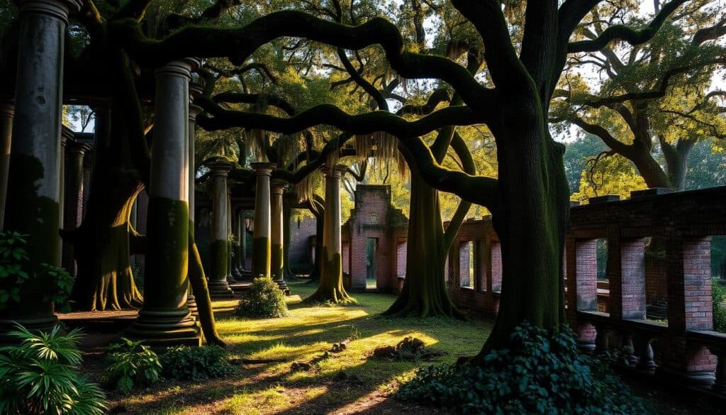 historic ruins of Bulow Plantation