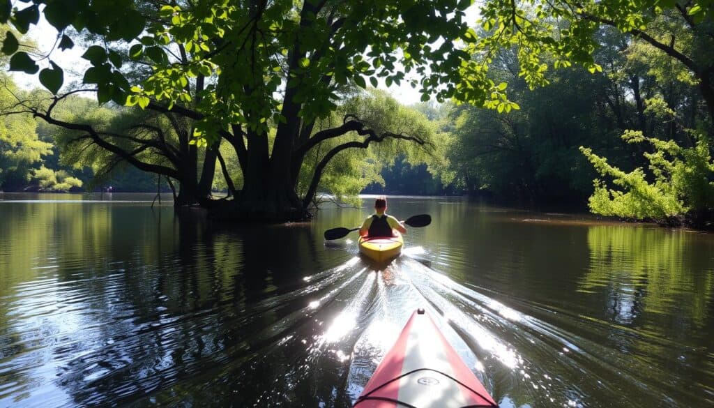 kayaking