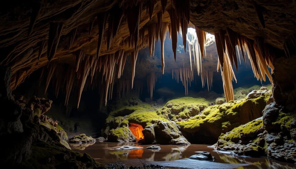 underground caves