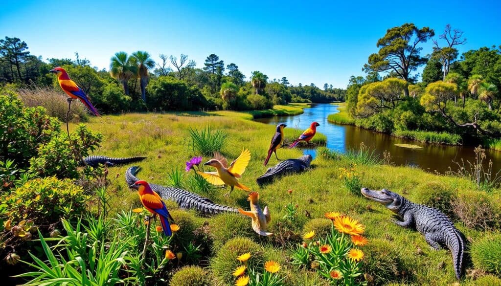 wildlife viewing in Florida parks