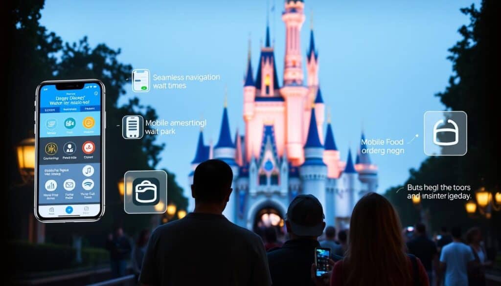 Disney World App Features