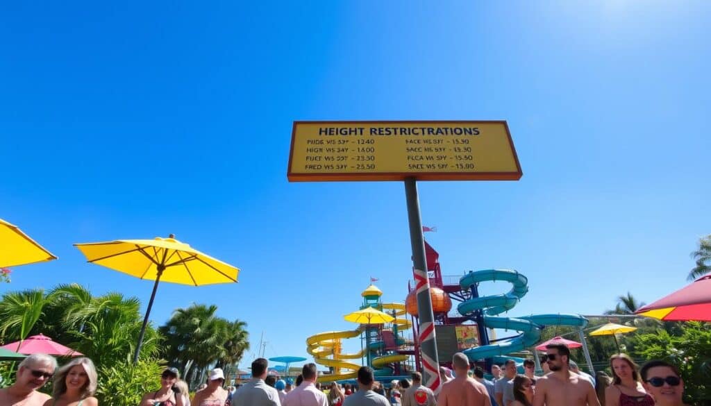 Water Park Height Restrictions