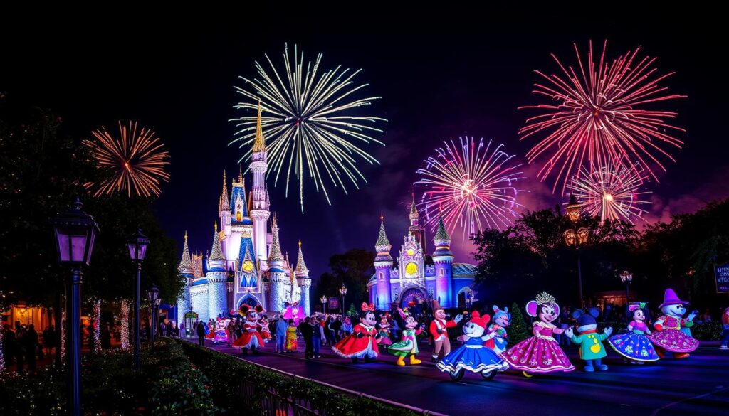 disney world holiday festivities